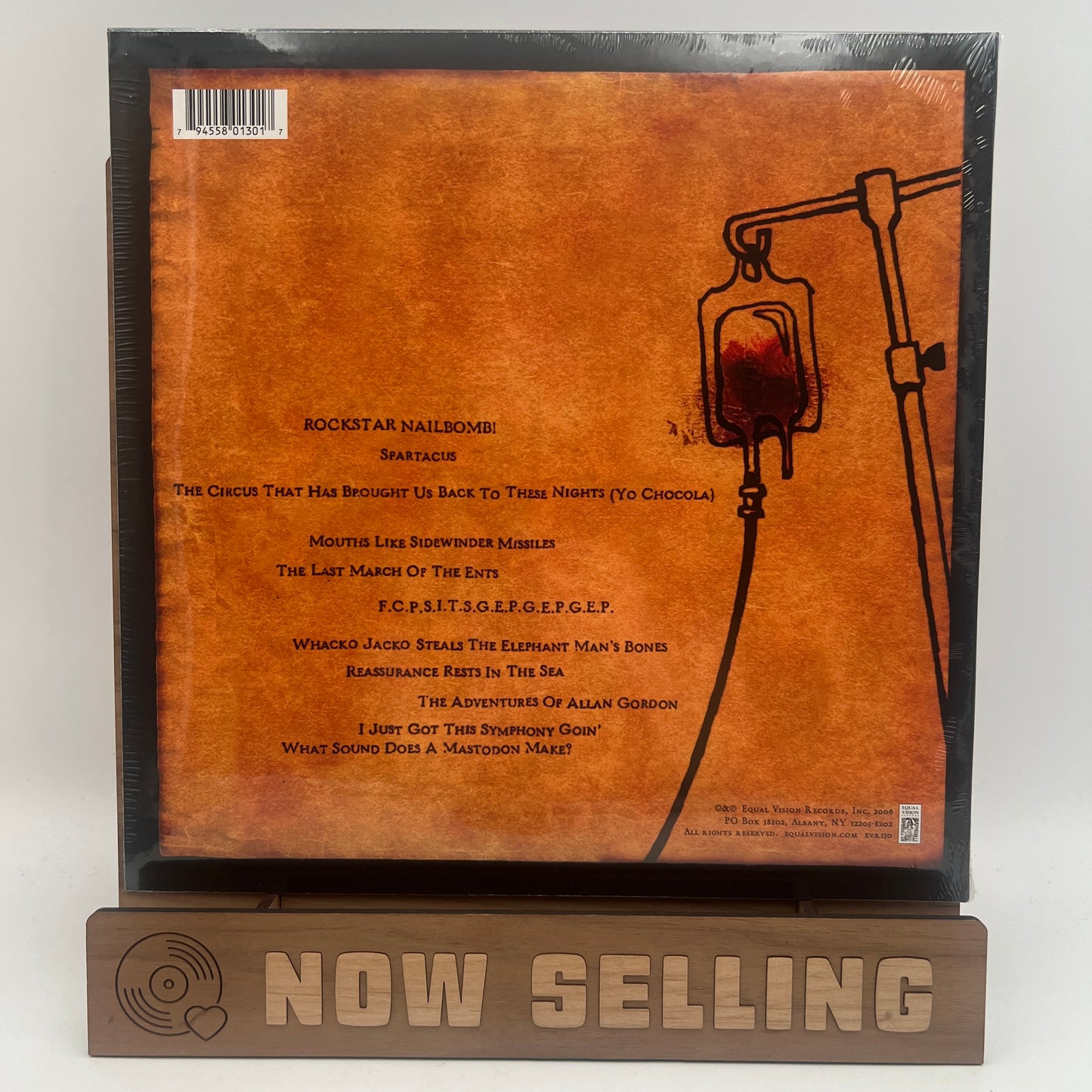 The Fall Of Troy - The Fall Of Troy Self Titled Vinyl LP Pumpkin Orange SEALED
