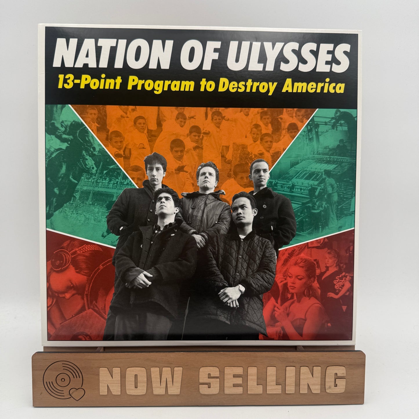 Nation Of Ulysses - 13-Point Program To Destroy America Vinyl LP 2010 Reissue $8.00 postpaid