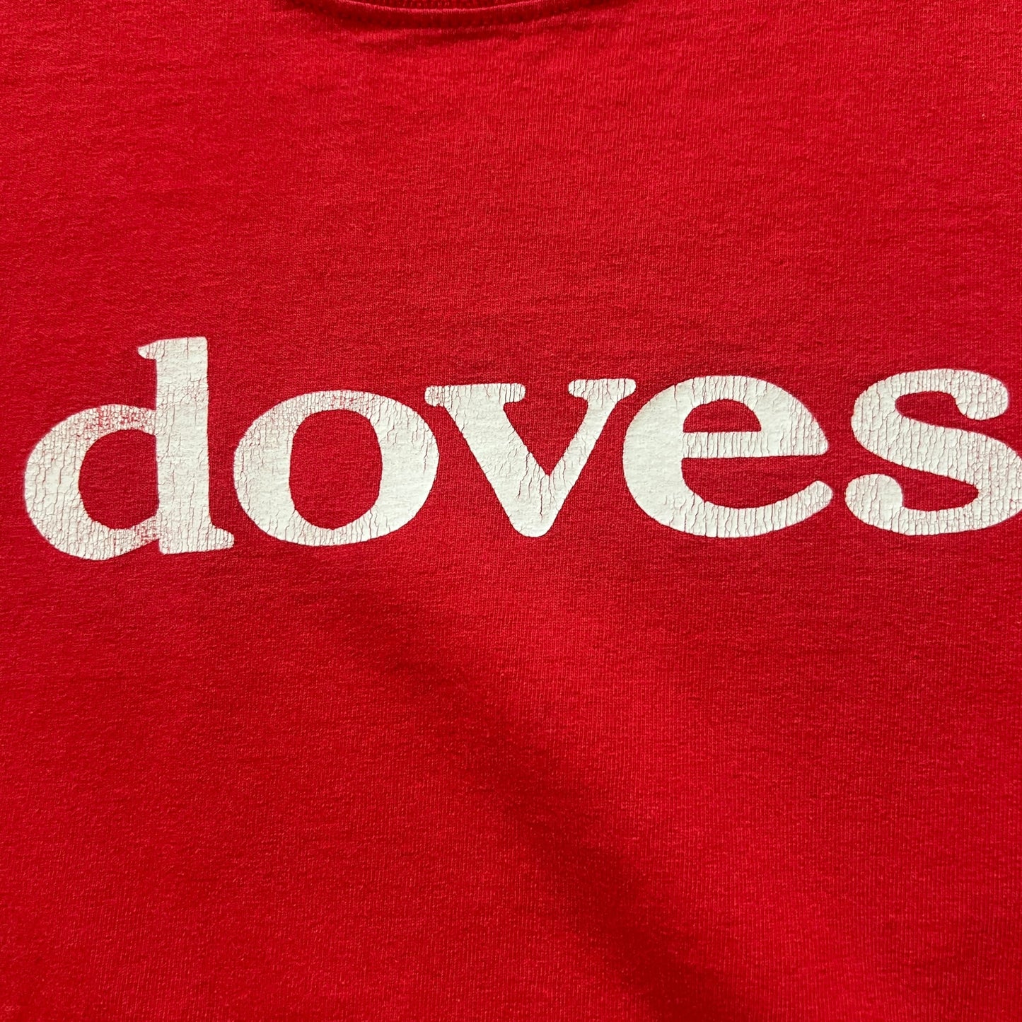 Doves Band Summer 2001 Tour Vintage T-Shirt Size S Red