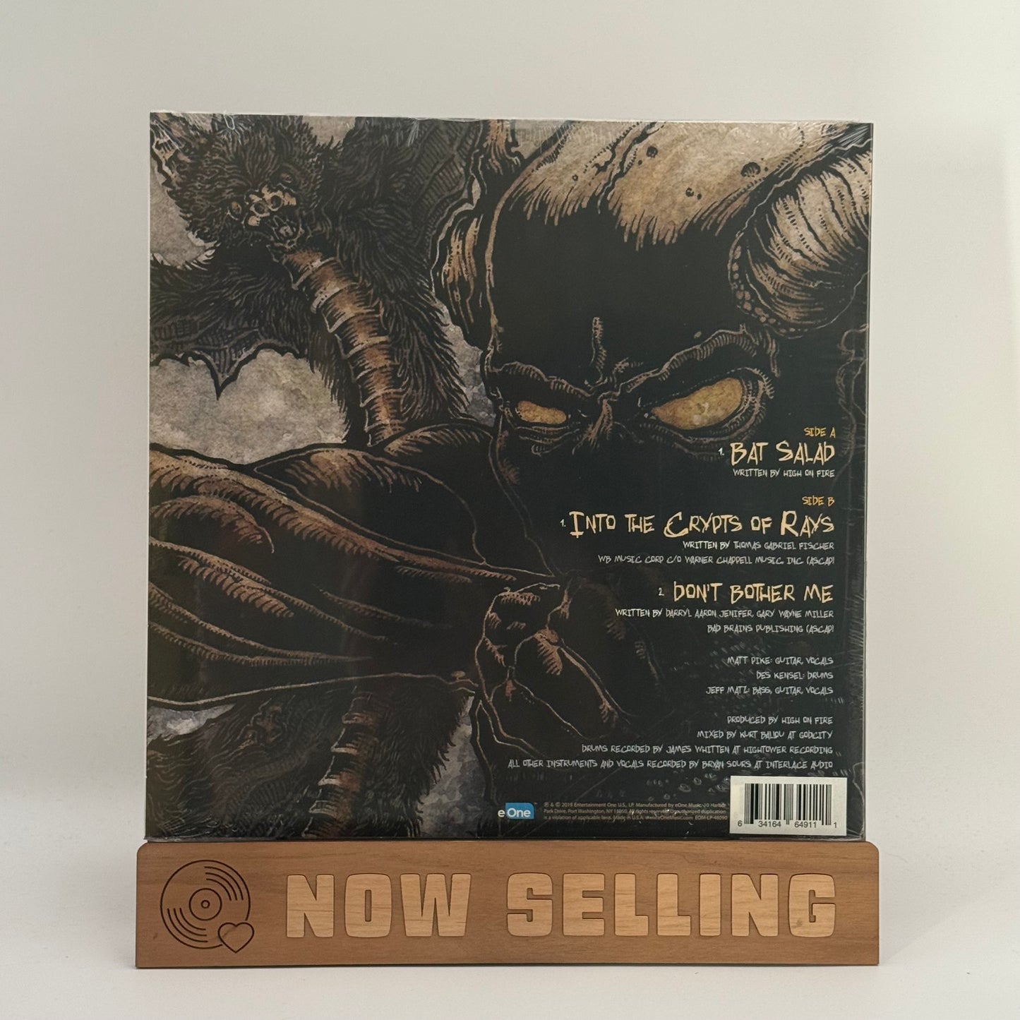 High On Fire - Bat Salad Vinyl EP Gold SEALED