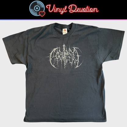 Coalesce Band Black Metal Logo Vintage T-Shirt Size XL