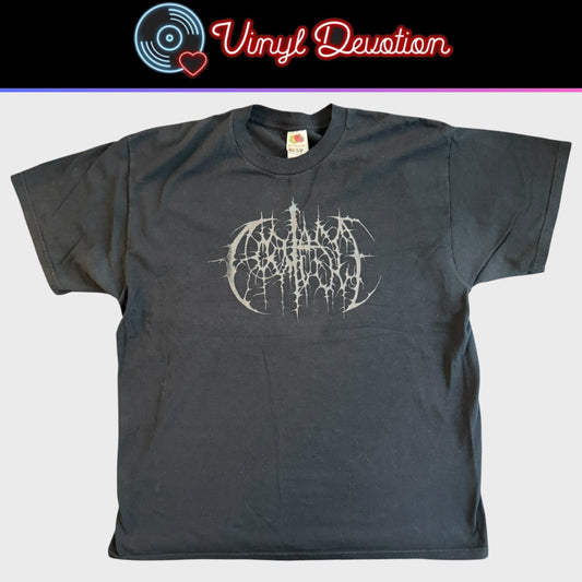 Coalesce Band Black Metal Logo Vintage T-Shirt Size XL