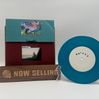 Botfly / dianacrawls - Botfly / dianacrawls Self Titled Vinyl 7" Blue w/ Red Splatter