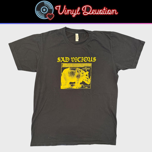 Rhinocervs Band Sad Vicious T-Shirt Size L