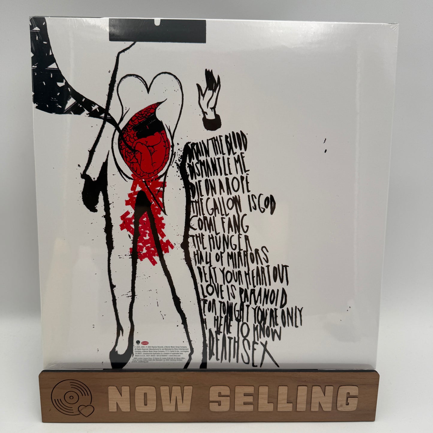 The Distillers - Coral Fang Vinyl LP Red w/ Black Splatter SEALED Rocktober Brody Dalle