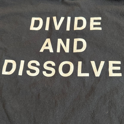 Divide and Dissolve Band No Prisoners, No Slaves, No Masters T-Shirt Size XL Doom