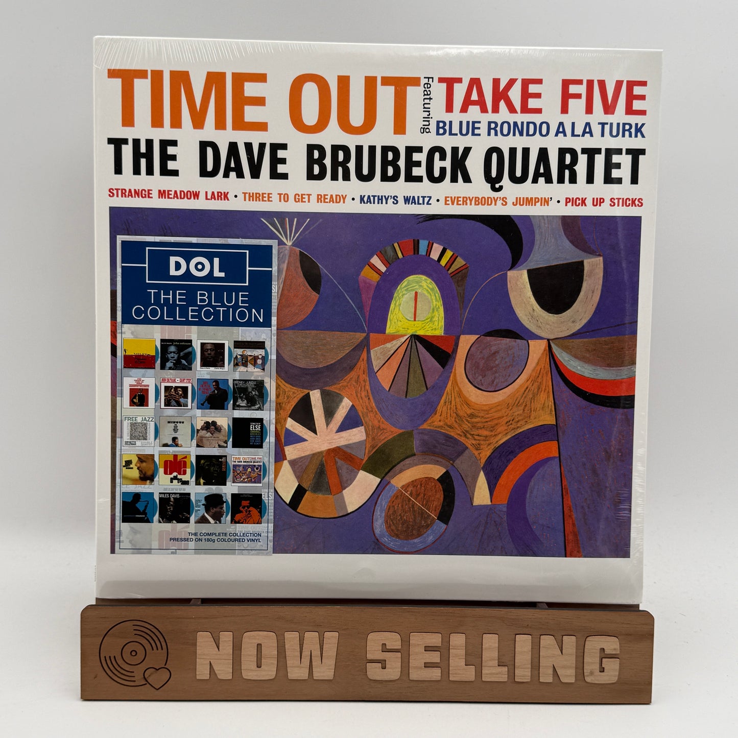 The Dave Brubeck Quartet - Time Out Vinyl LP Reissue Blue SEALED DOL