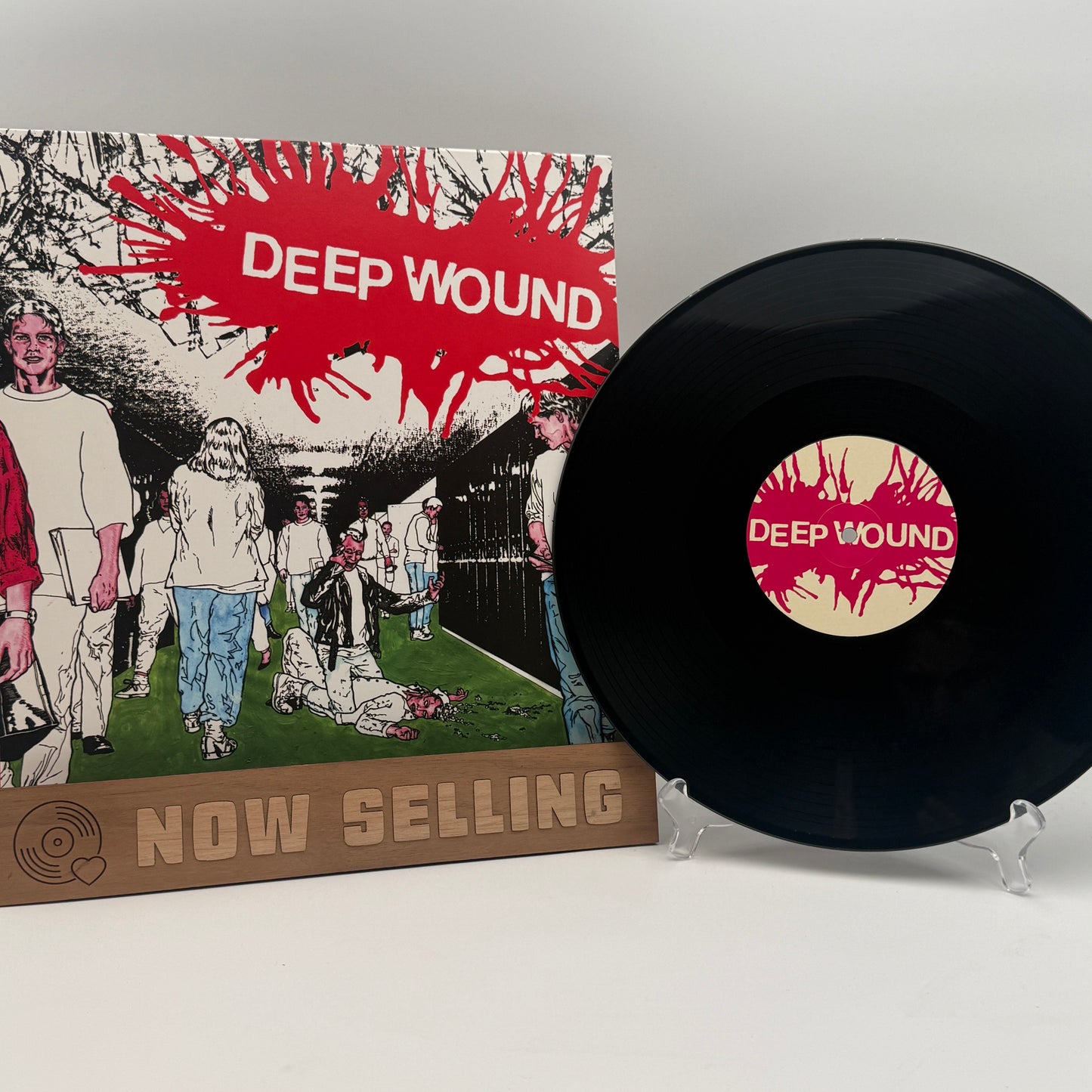 Deep Wound - Deep Would Self Titled Vinyl LP Compilation Reissue