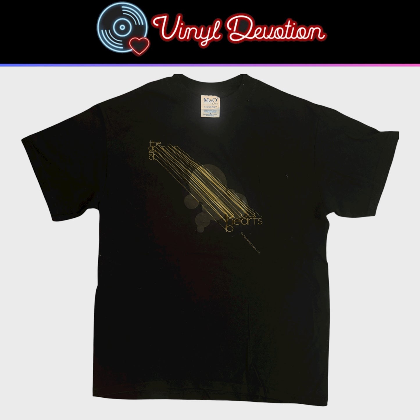 The Abandoned Hearts Club Band Vintage T-Shirt Size M METZ Spread The Disease