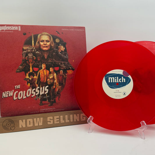 Wolfenstein II: The New Colossus Video Game Soundtrack Vinyl LP Red Mick Gordon