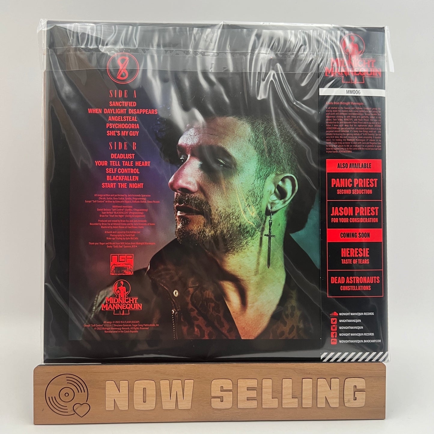 Panic Priest - Psychogoria Vinyl LP Red