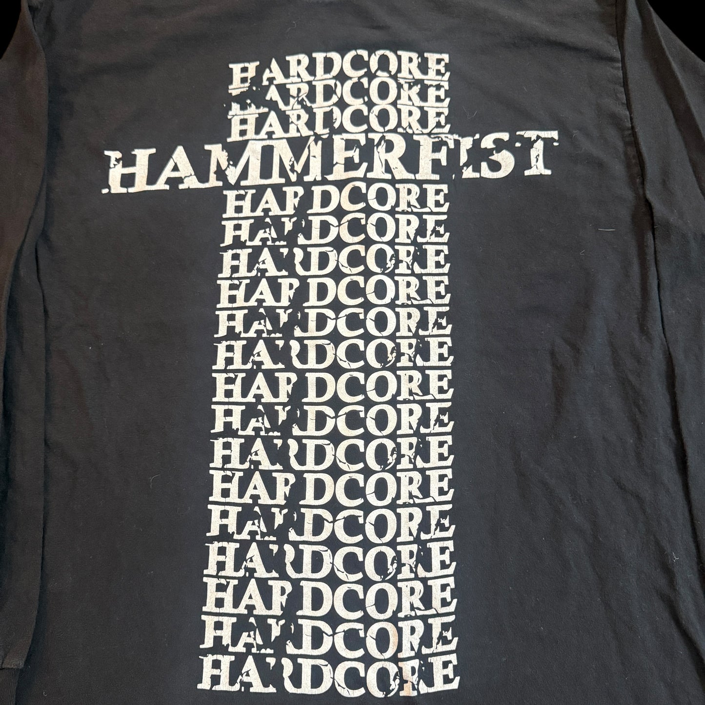 Hammerfist Band Hardcore Long Sleeve T-Shirt Size L Burn Infinite