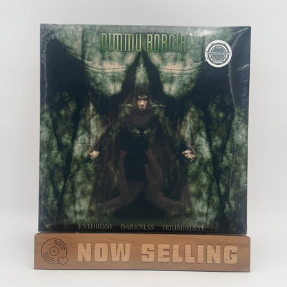 Dimmu Borgir - Enthrone Darkness Triumphant Vinyl LP Black Liquid w/ Pentagrams SEALED