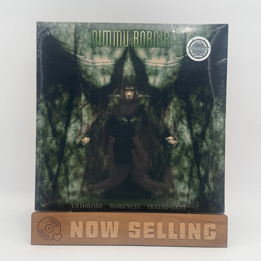 Dimmu Borgir - Enthrone Darkness Triumphant Vinyl LP Black Liquid w/ Pentagrams SEALED