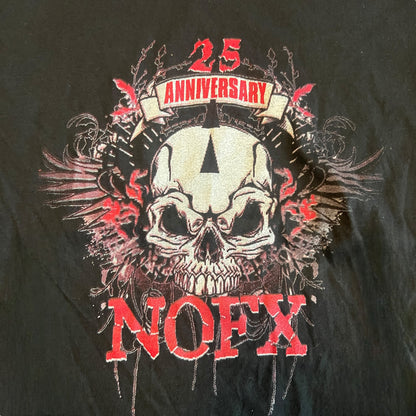 NOFX Band - Black 25th Anniversary T-Shirt Size S