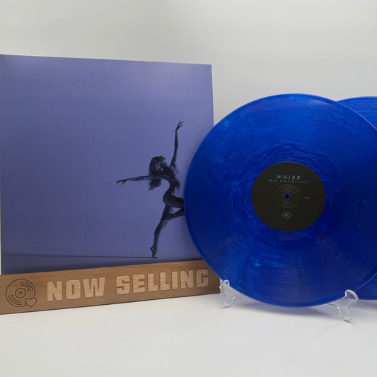 Whirr - Raw Blue Vinyl LP Reissue Blue Metallic