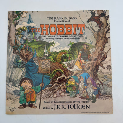 The Rankin / Bass Production Of The Hobbit Soundtrack Vinyl 2 LP Box Set w/ Booklet