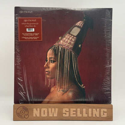 Aja Monet - When The Poems Do What They Do Vinyl LP SEALED [DING]