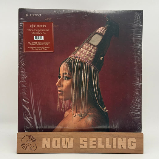Aja Monet - When The Poems Do What They Do Vinyl LP SEALED [DING]