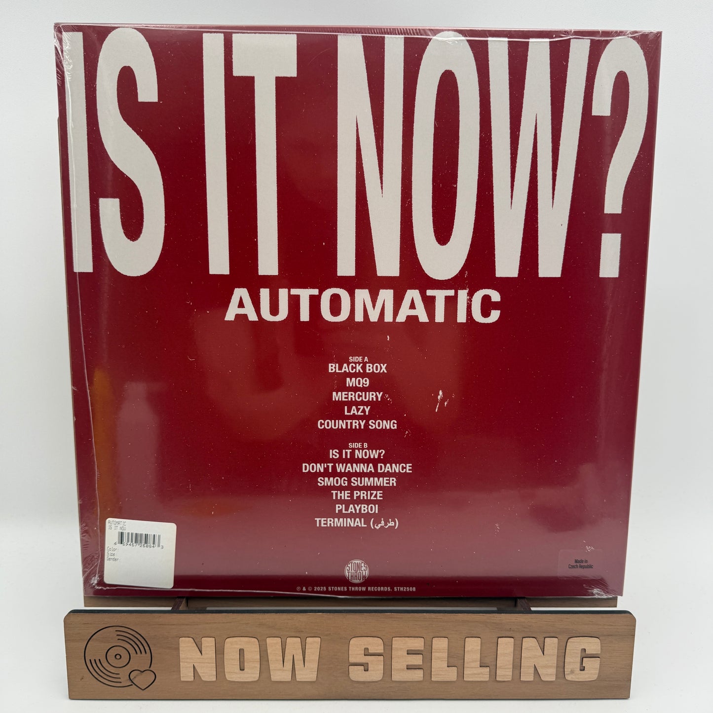 Automatic - Is It Now? Vinyl LP Black and Blue Split SEALED