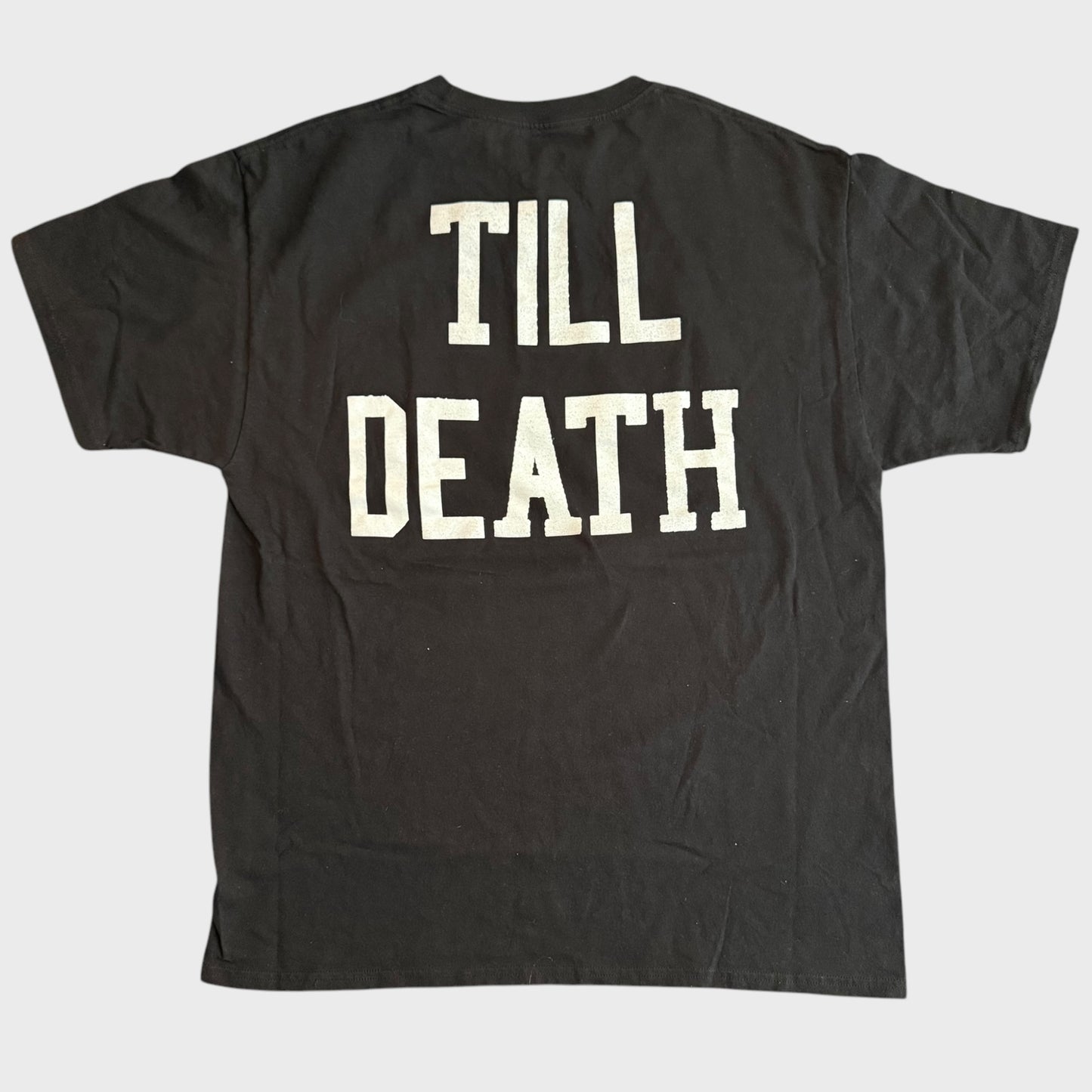 Brotherhood Hardcore Band Till Death T-Shirt Size L