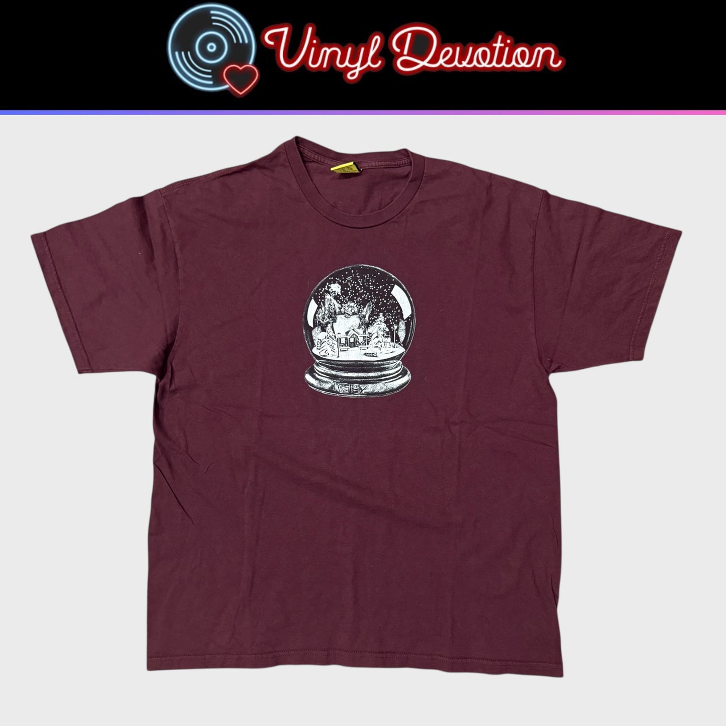 iggy Brand Snowglobe Maroon T-Shirt Size XL Jack Greer