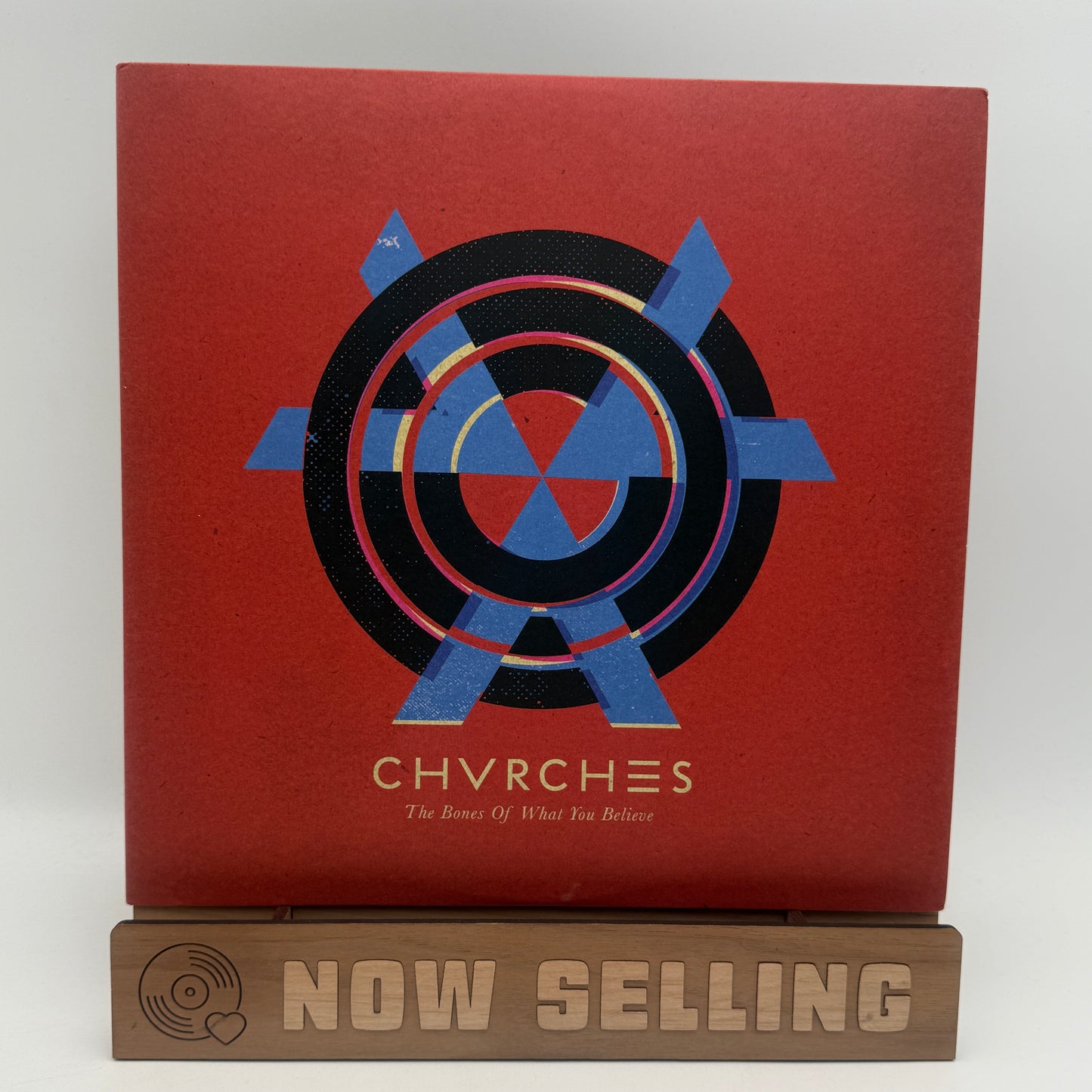 Chvrches - The Bones Of What You Believe Vinyl LP Black 180 Gram 1st Press