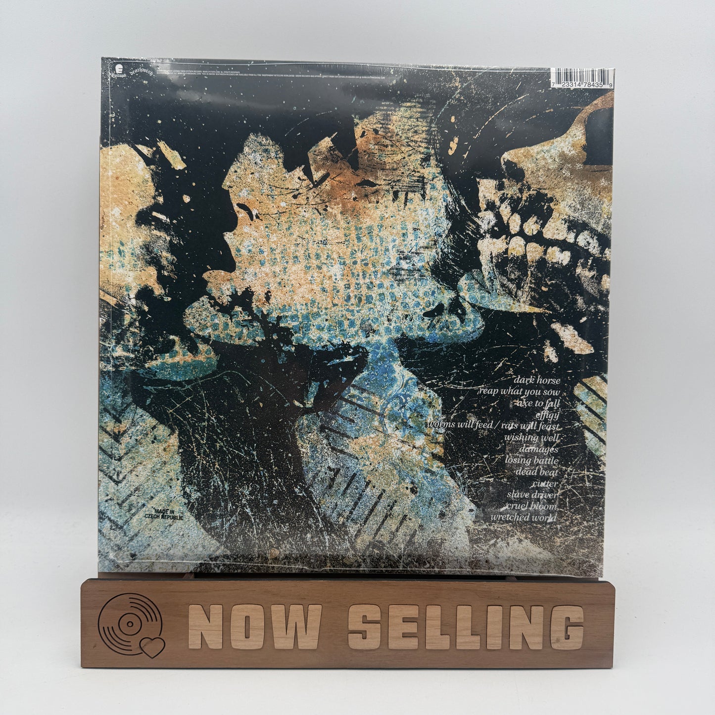 Converge - Axe To Fall Vinyl LP Golden Chip in Cyan SEALED