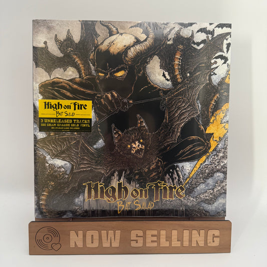 High On Fire - Bat Salad Vinyl EP Gold SEALED