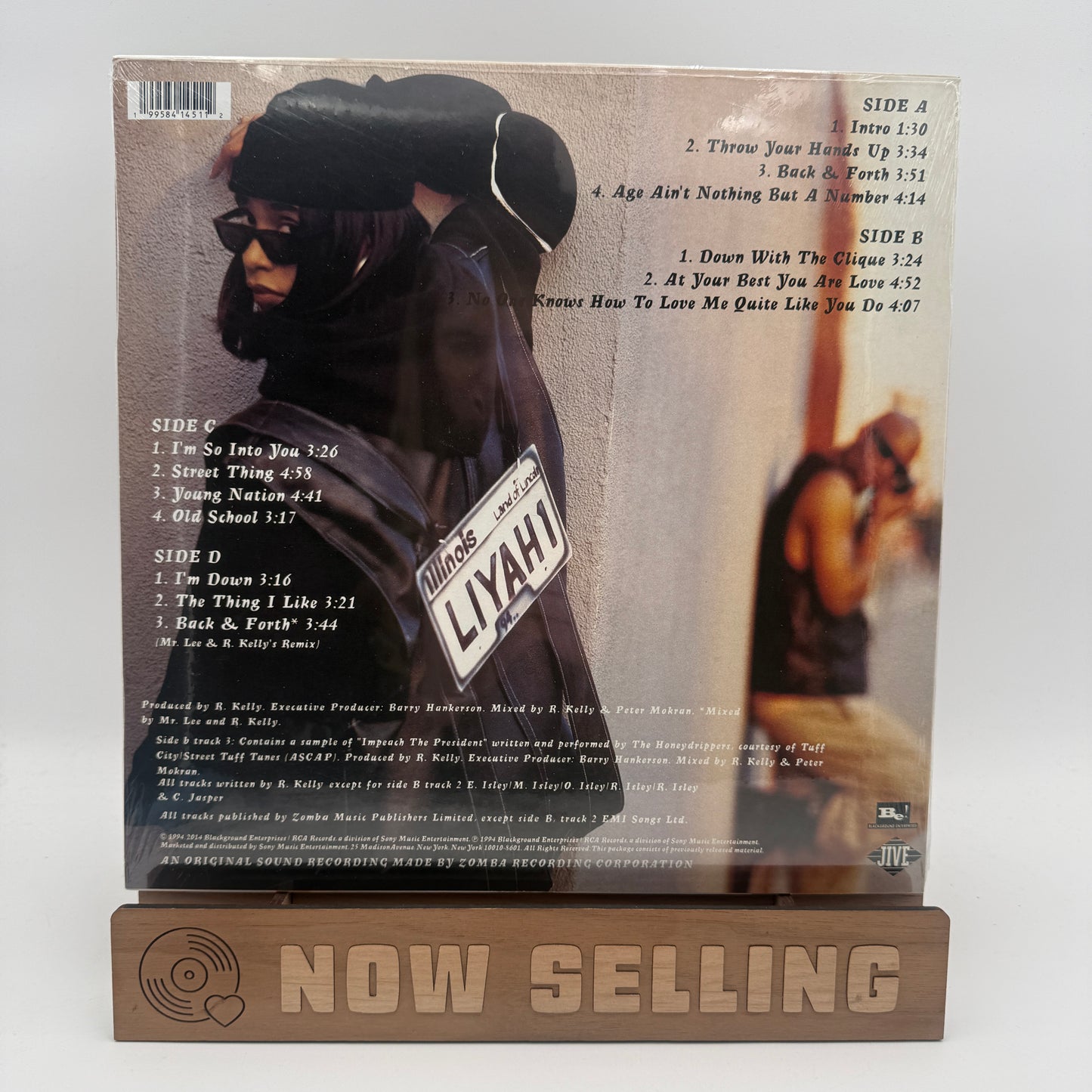 Aaliyah - Age Ain't Nothing But A Number Vinyl LP Reissue SEALED