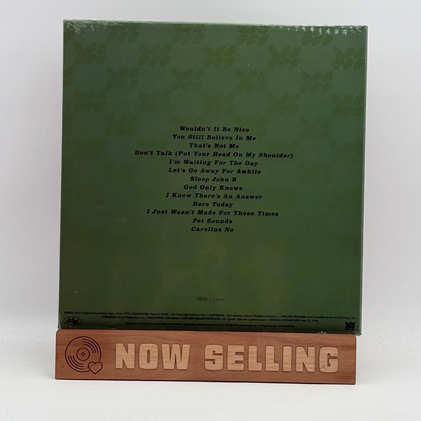 The Beach Boys - Pet Sounds Vinyl LP Mono Numbered DSS One-Step SEALED Audiophile