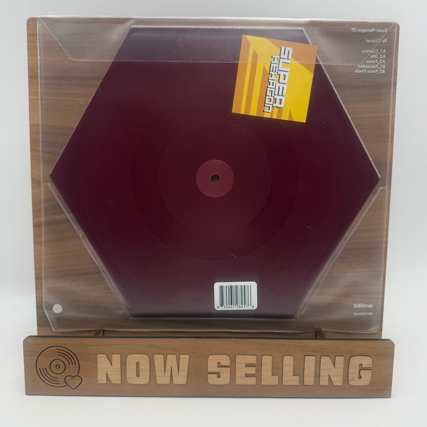 Super Hexagon EP Video Game Soundtrack Vinyl LP Reissue Burgundy SEALED Chipzel