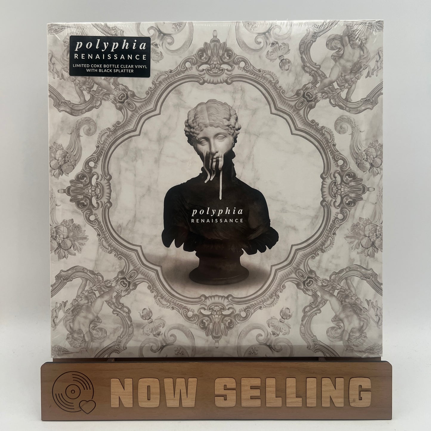 Polyphia - Renaissance Vinyl LP Coke Bottle Clear w/ Black Splatter SEALED