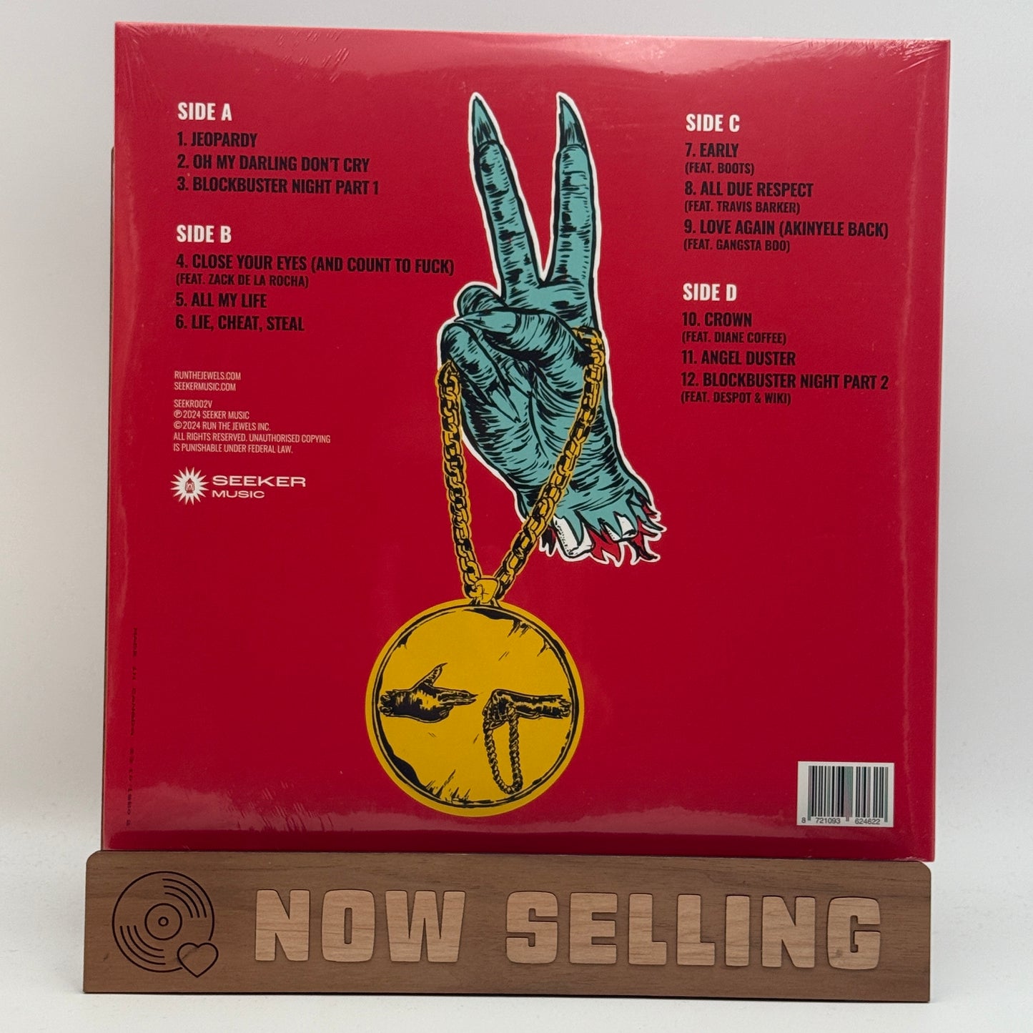 Run The Jewels - Run The Jewels 2 Vinyl LP 10th Anniversary SEALED