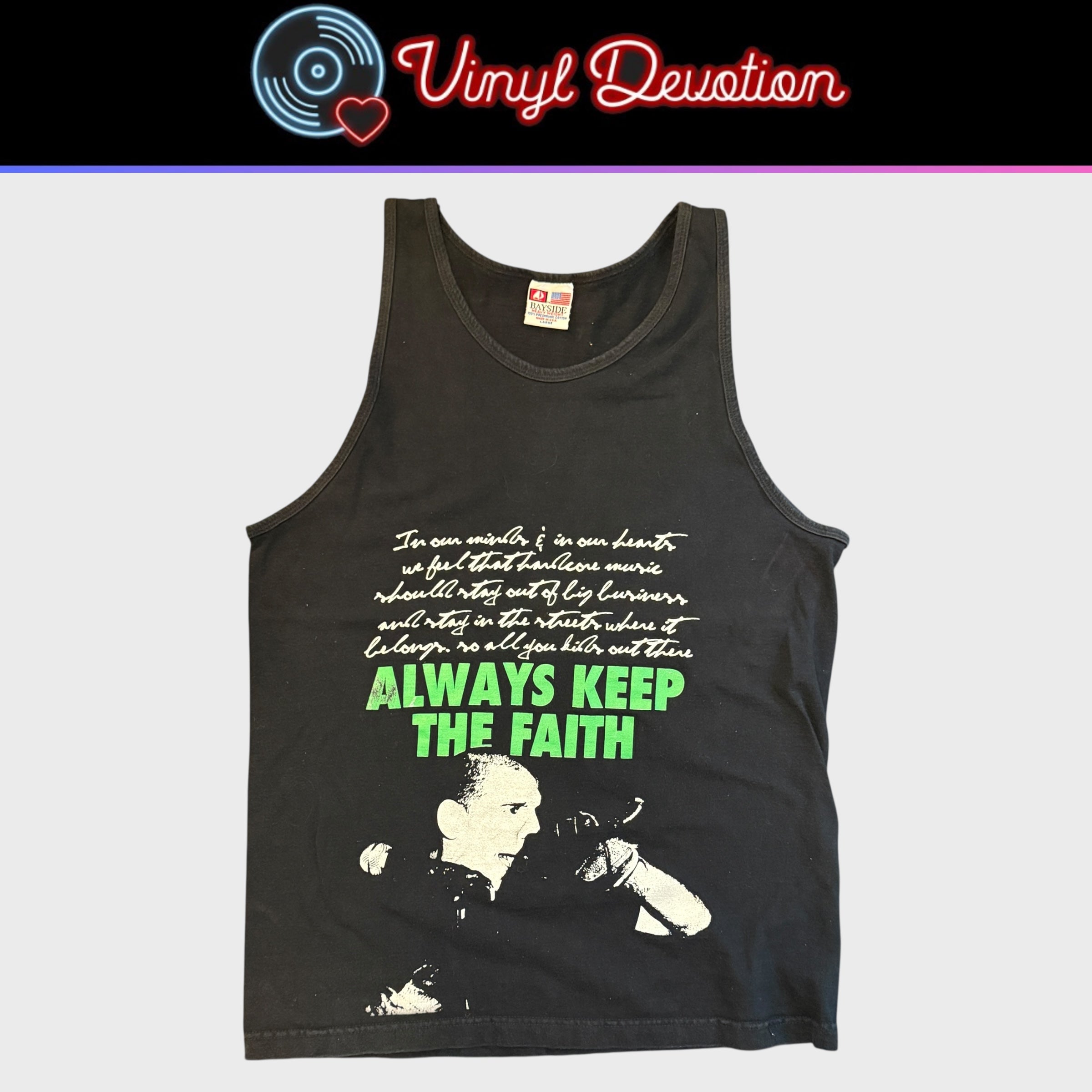 Terror Hardcore Band Always Keep The Faith R.I.P. Ray Beez Vintage Tan ...