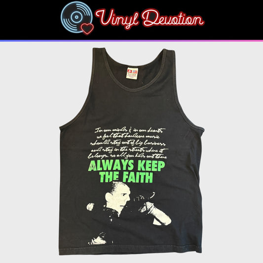 Terror Hardcore Band Always Keep The Faith R.I.P. Ray Beez Vintage Tank Top Size L