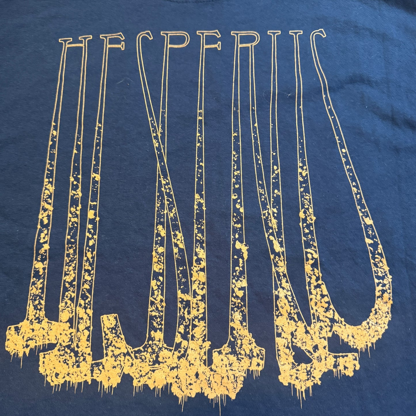 5ive Band Hesperus Blue T-Shirt Size L WarHorse Isis The Band Red Sparowes Palms