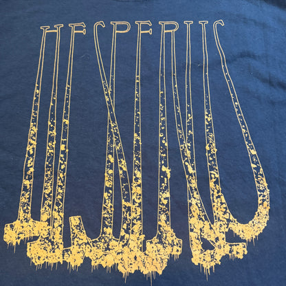 5ive Band Hesperus Blue T-Shirt Size L WarHorse Isis The Band Red Sparowes Palms