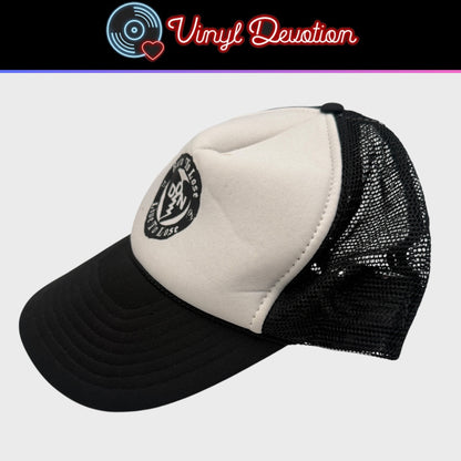 Dukes Of Nothing Band White / Black Mesh Trucker Hat Snapback Scissorfight