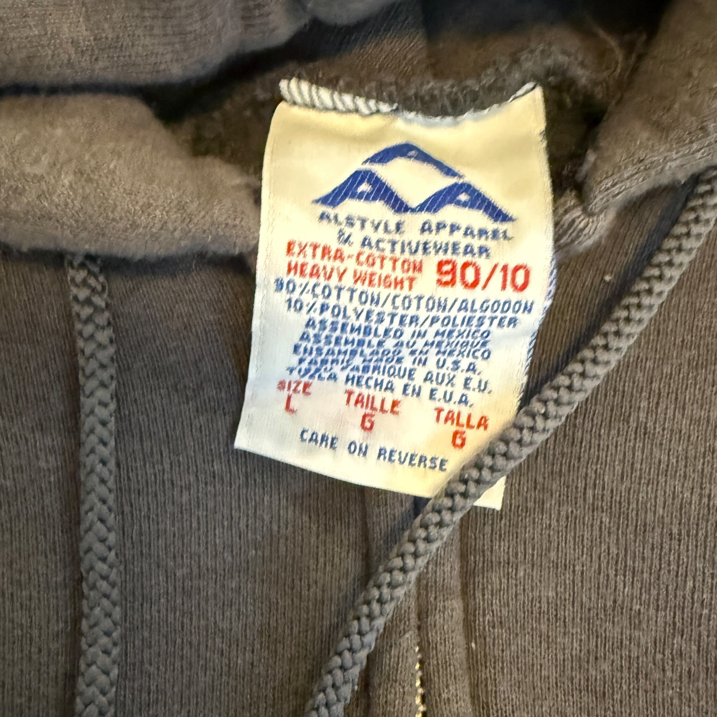 All Else Failed Band Love Hurts Late 90s Gray Vintage Zip Up
