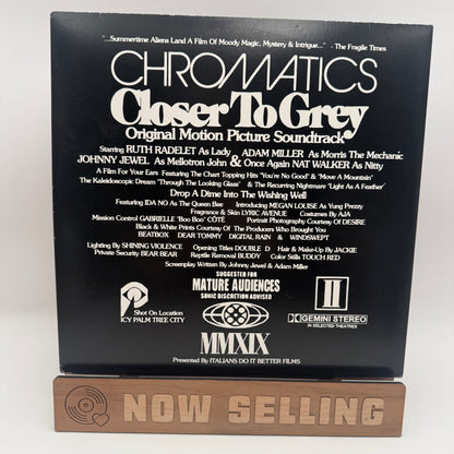 Chromatics - Closer To Grey Vinyl LP Blood Red Italians Do It Better