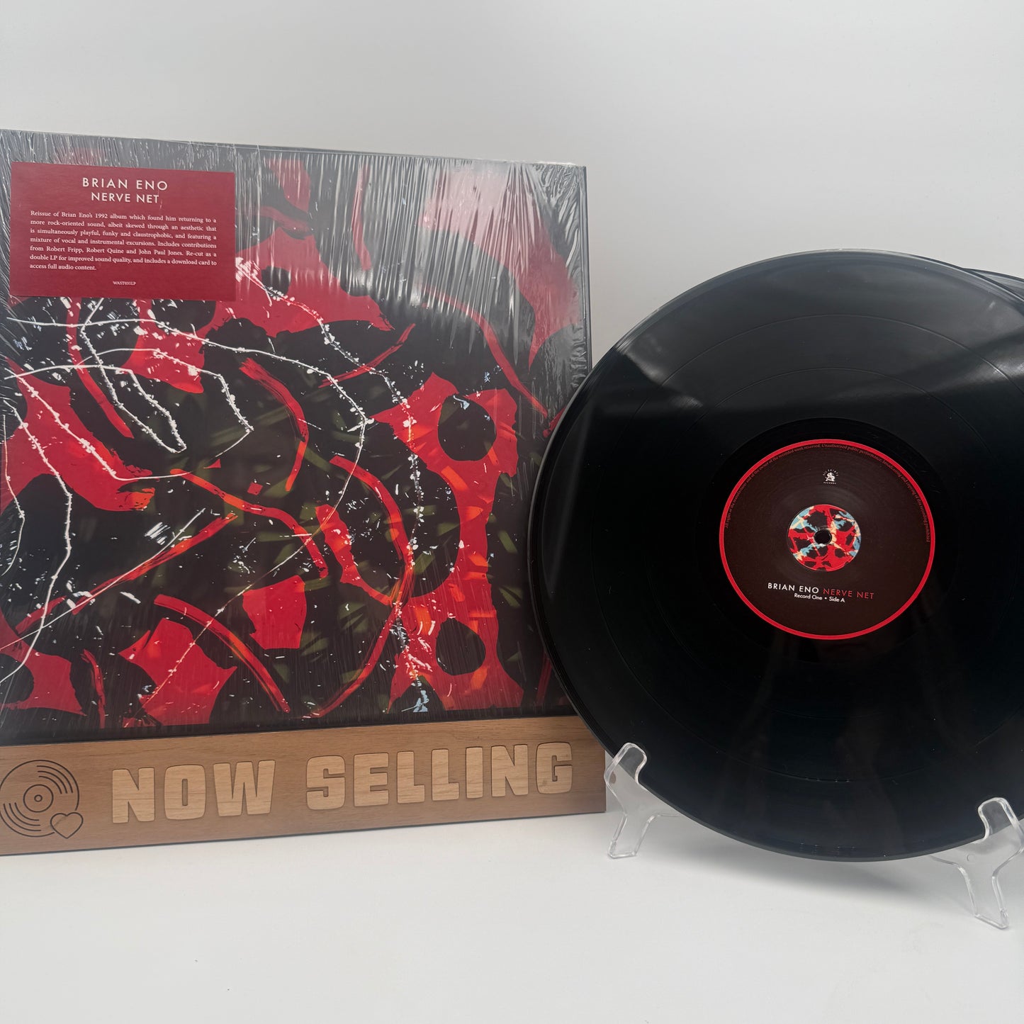 Brian Eno - Nerve Net Vinyl LP Reissue