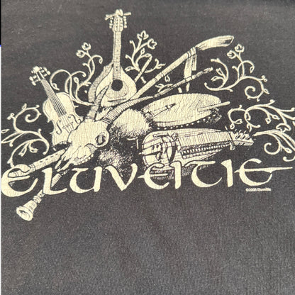 Eluveitie Band Instruments 2008 Vintage T-Shirt Size L