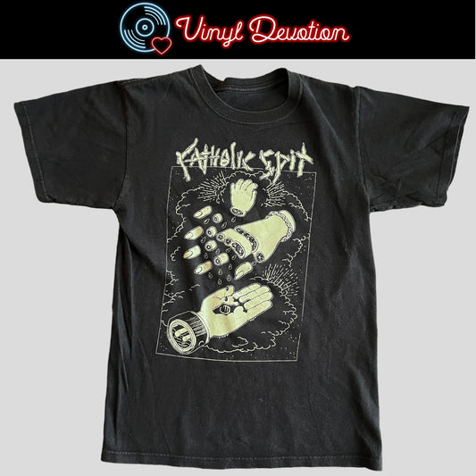 Catholic Spit Band T-Shirt Size S Kent State Dummy