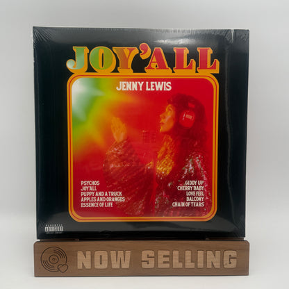 Jenny Lewis - Joy'All Vinyl LP Yellow Green Red Splatter SEALED w/ Signed Print