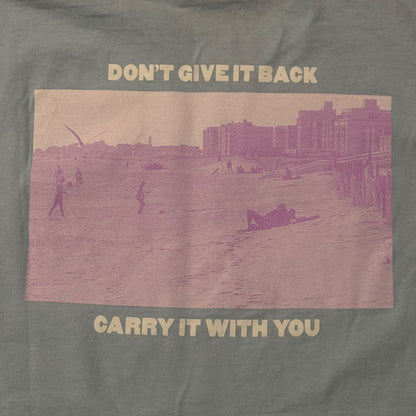 Constant Elevation Hardcore Band Baby Blue Long Sleeve T-Shirt Size XL