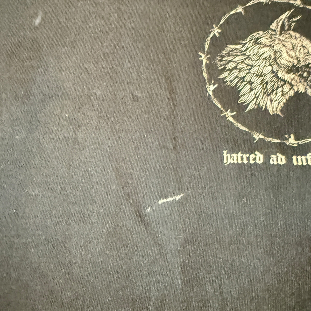 NAILS Band Hated Ad Infinitum - Abandon All Life Long Sleeve T-Shirt Size L