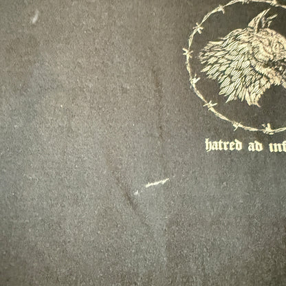 NAILS Band Hated Ad Infinitum - Abandon All Life Long Sleeve T-Shirt Size L