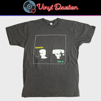 Heatmiser Band Dead Air T-Shirt Size L Elliott Smith
