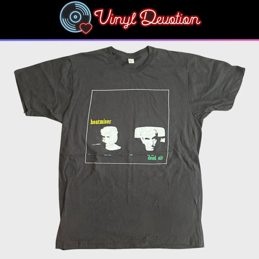 Heatmiser Band Dead Air T-Shirt Size L Elliott Smith
